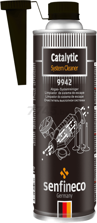 Очиститель каталитического нейтрализатора SENFINECO Catalytic System Cleaner 300 мл (9942)