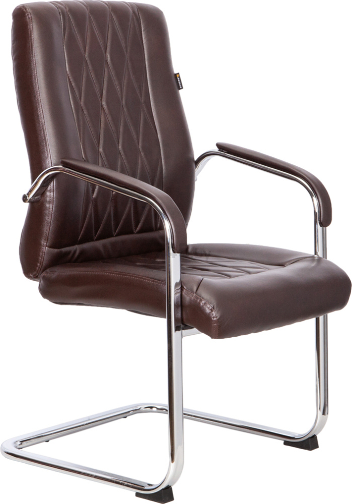 Кресло офисное AKSHOME Damask Eco коричневый (58897)