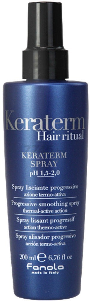 Спрей для волос FANOLA Keraterm Hair Ritual Термоактивный 200 мл (86582)