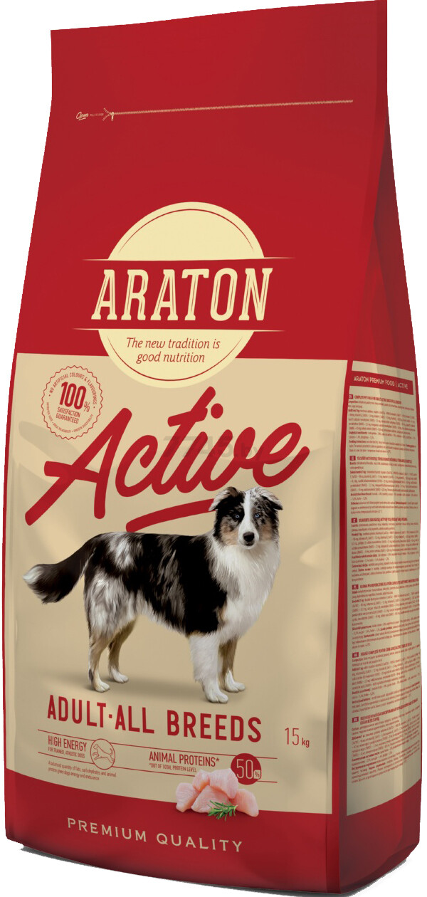 Сухой корм для собак ARATON Adult Active 15 кг (ART45634)