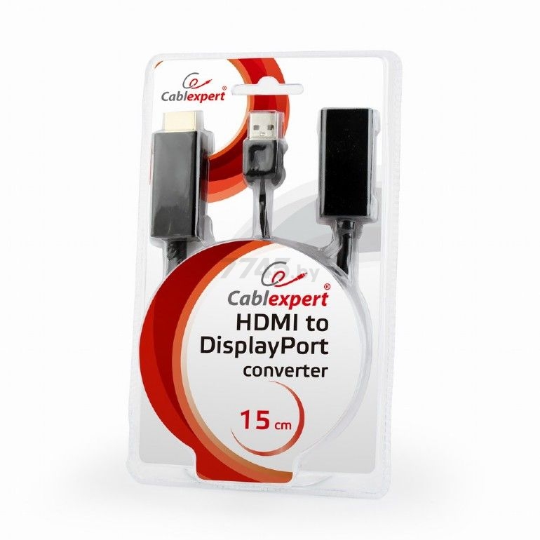 Адаптер GEMBIRD HDMI to DisplayPort DSC-HDMI-DP - Фото 2