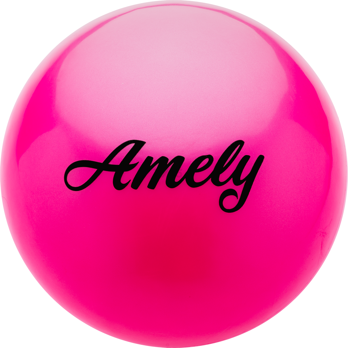 Мяч для художественной гимнастики AMELY розовый (AGB-101-19-PI)