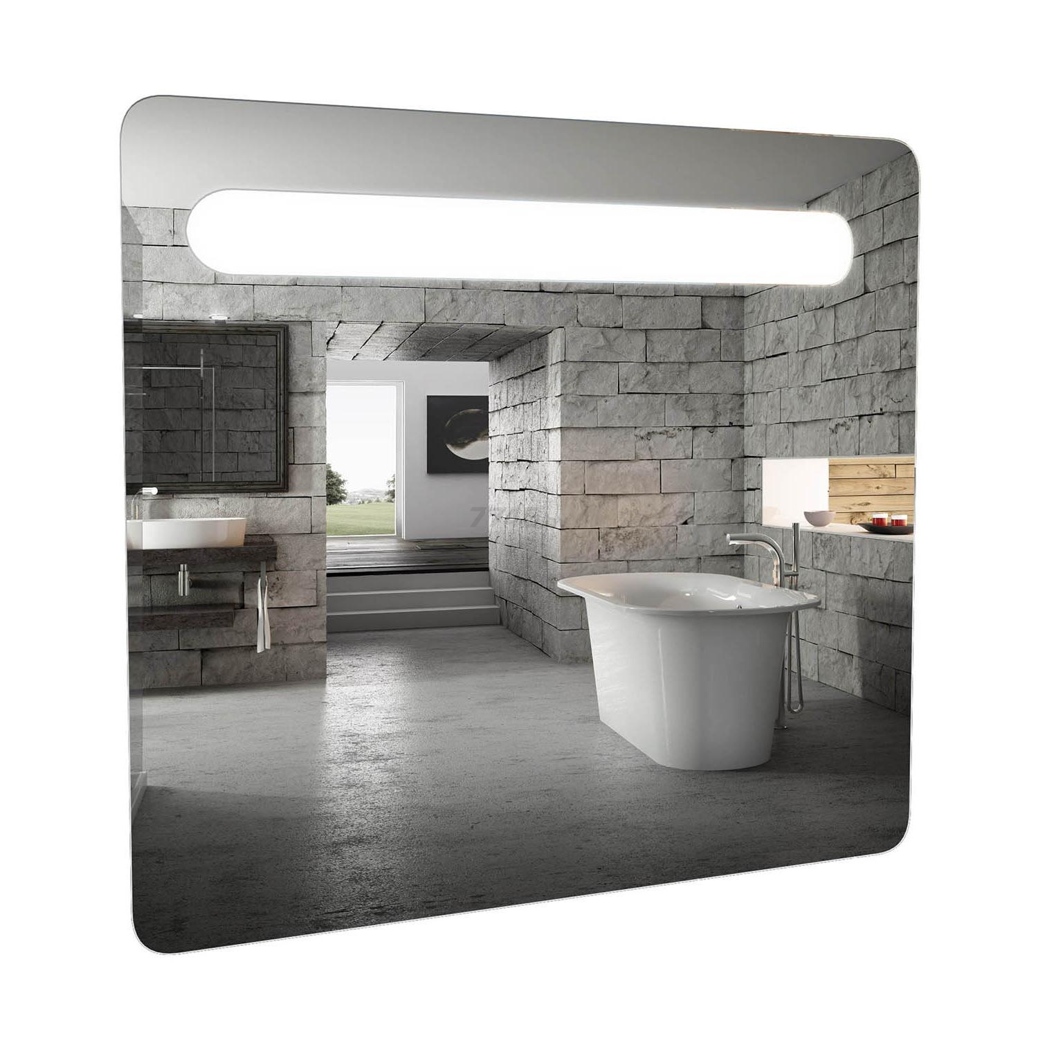 Зеркало для ванной с подсветкой АКВА РОДОС Гамма 80 подсветка - Фото 5