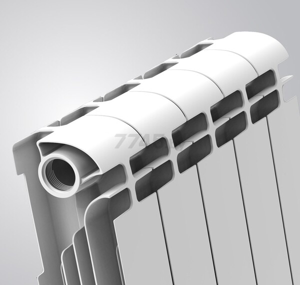 Радиатор алюминиевый ТЕПЛОПРИБОР АР1-500 10 секций (410010) - Фото 2