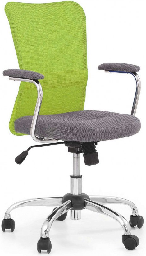 Кресло компьютерное HALMAR Andy серый/зеленый (V-CH-ANDY-FOT-LIMONK)
