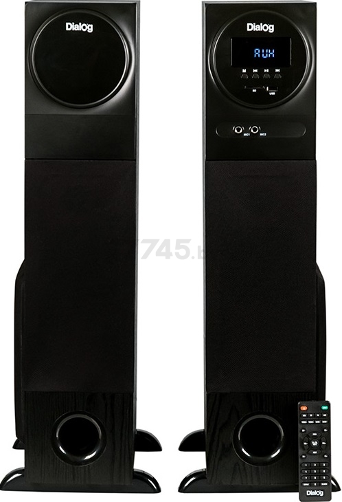 Акустическая система DIALOG Progressive AP-2300 (черная) - Фото 2