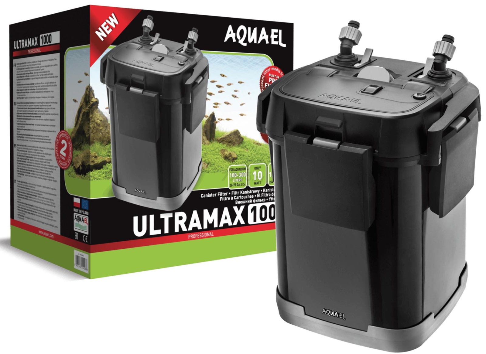 Фильтр внешний для аквариума AQUAEL Ultramax 1000 (120664) - Фото 2