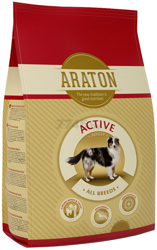 Сухой корм для собак ARATON Adult Active 15 кг (ART45634) - Фото 2