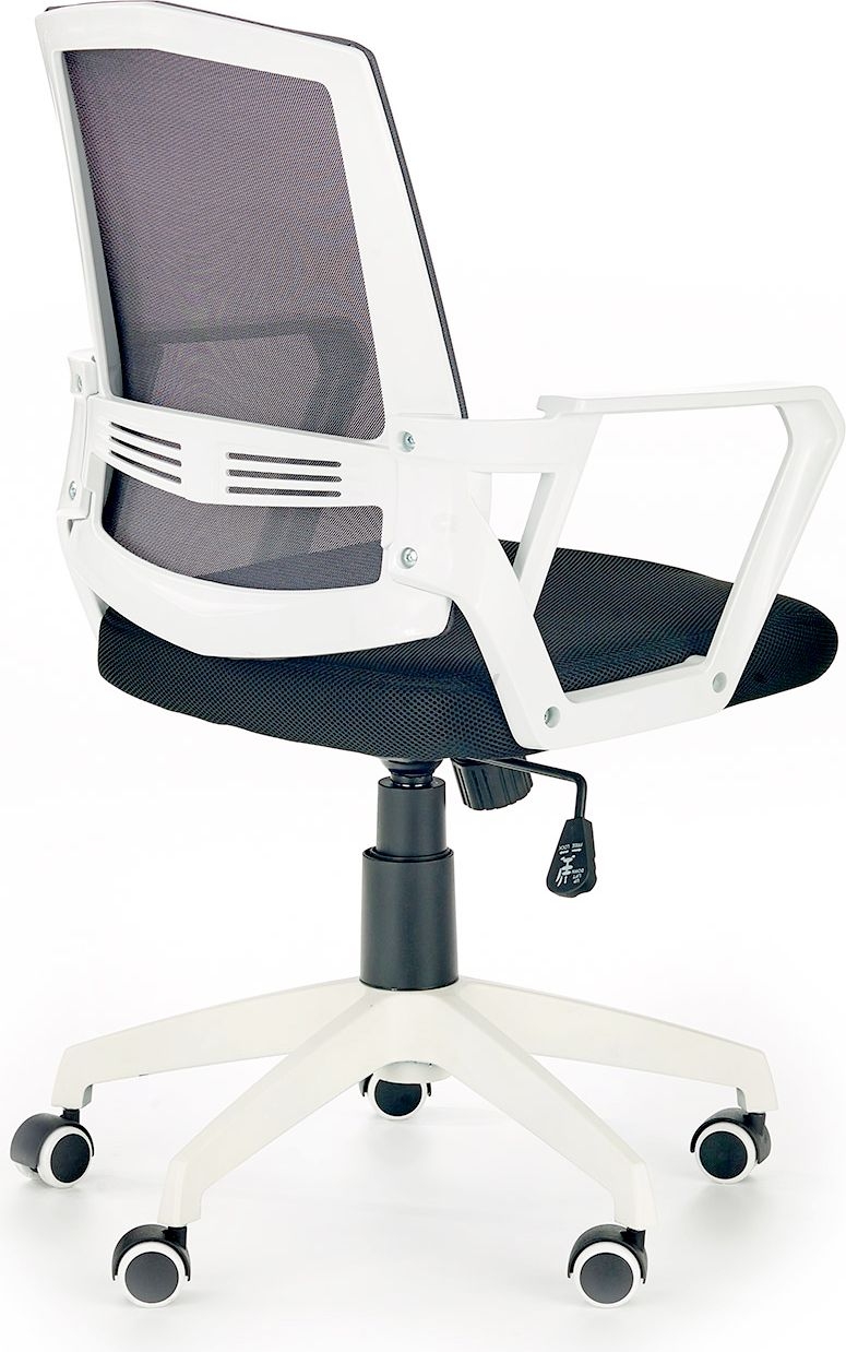 Кресло компьютерное HALMAR Ascot черно-белый (V-CH-ASCOT-FOT-BIALY) - Фото 2