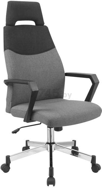 Кресло компьютерное HALMAR Olaf черно-серый (V-CH-OLAF-FOT-POPIEL)
