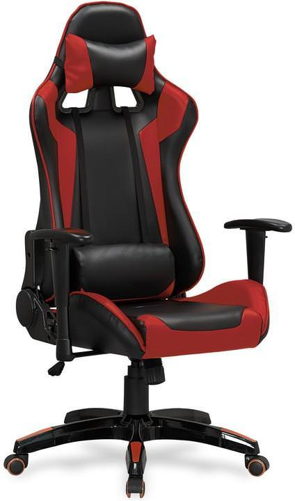 Кресло геймерское HALMAR Defender черно-красный
