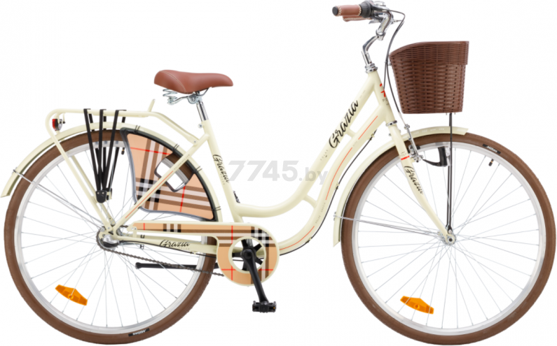 Велосипед городской POLAR Grazia 28 Nexus бежевый 2021