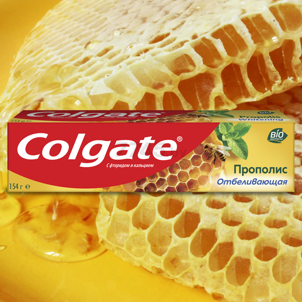 Зубная паста COLGATE Прополис Отбеливающая 100 мл (89270) - Фото 7