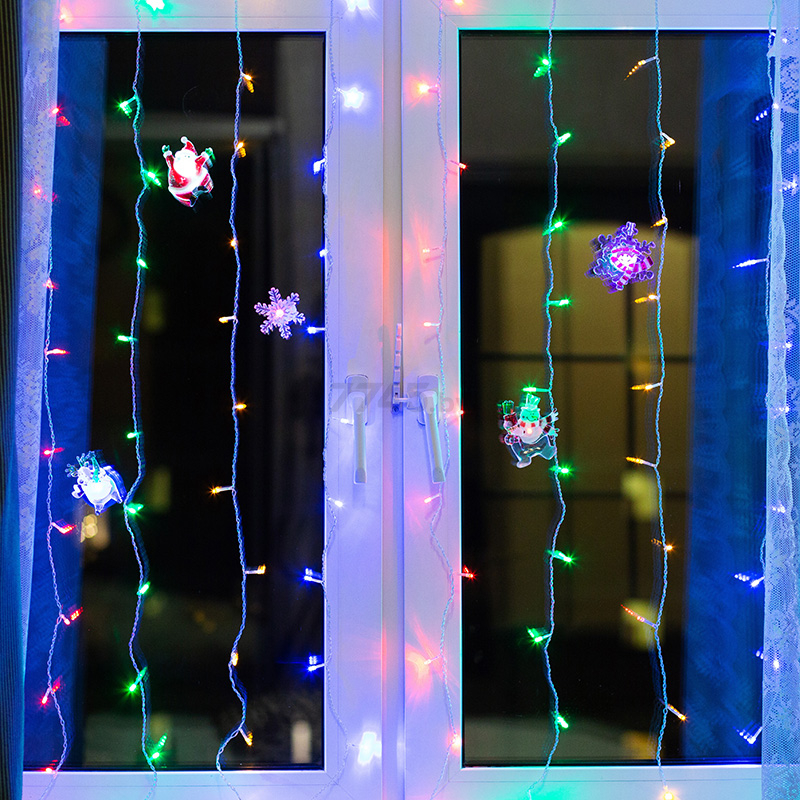 Фигура светодиодная NEON-NIGHT Санта Клаус 8,5 см RGB (501-023) - Фото 8