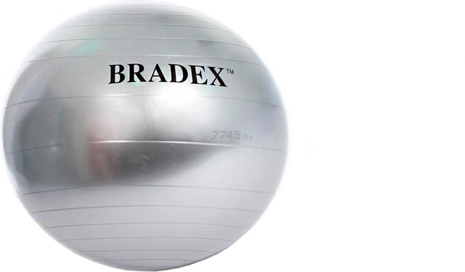 Фитбол BRADEX 65 см серебристый (SF 0016)
