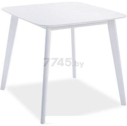 Стол кухонный SIGNAL Sigma белый 80х80х75 см (SIGMAB80)