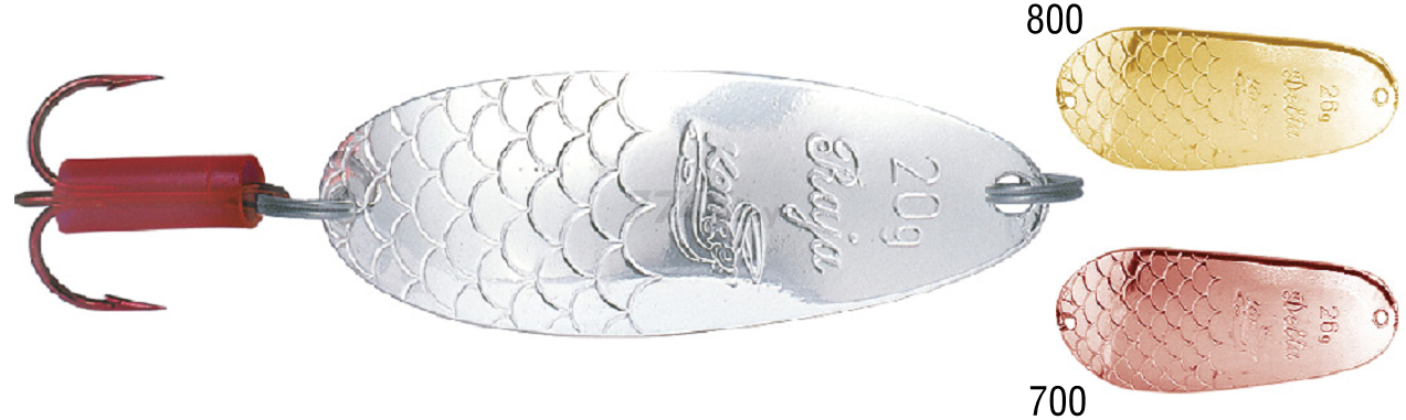 Блесна KONGER Raja 20 г цвет 900 серебро (340720900)