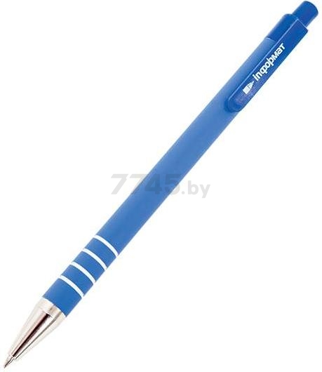 Ручка шариковая автоматическая INФОРМАТ Rubbi 0,7 мм синий (BPAS-B)