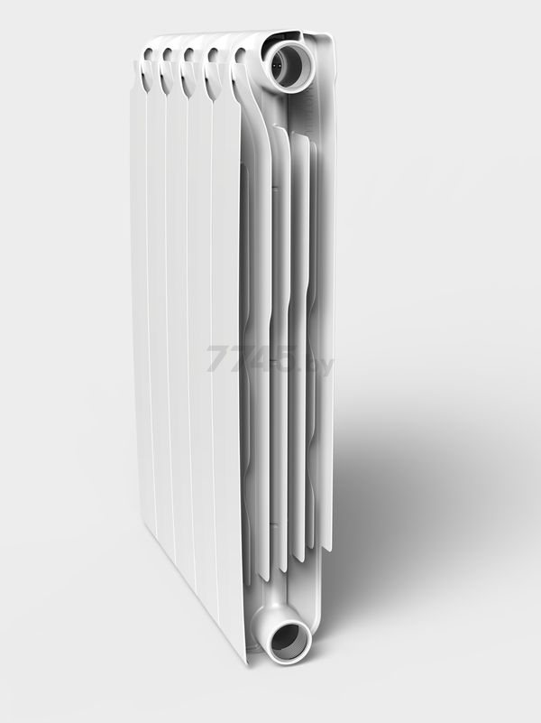 Радиатор биметаллический ТЕПЛОПРИБОР БР1-500 4 секции (710004) - Фото 2