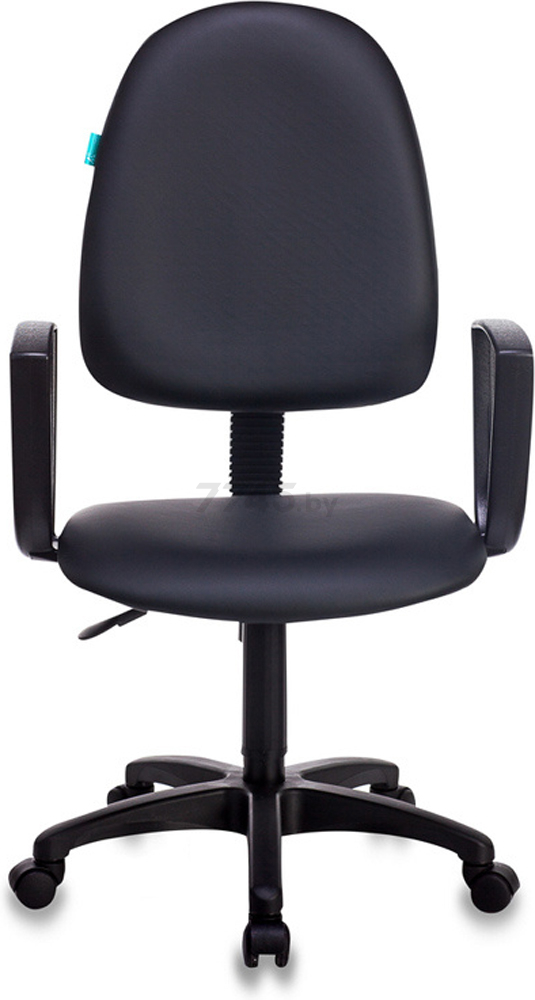 Кресло компьютерное БЮРОКРАТ CH-1300N Престиж+ кожа искусственная черный (CH-1300N/OR-16) - Фото 2