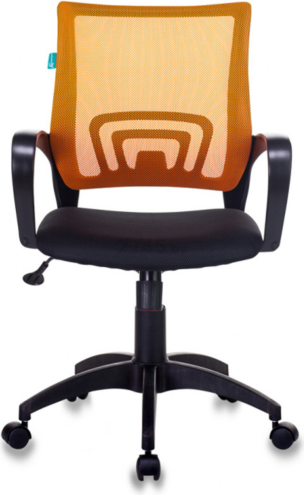 Кресло компьютерное БЮРОКРАТ CH-695N TW-38-3/TW-11 оранжевый/черный (CH-695N/OR/TW-11) - Фото 2