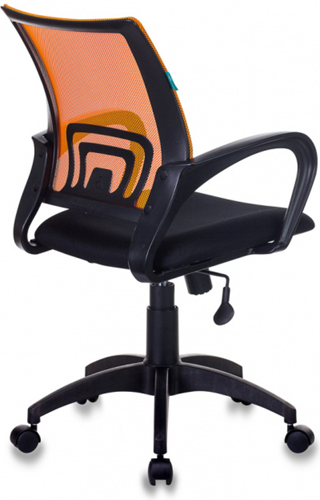 Кресло компьютерное БЮРОКРАТ CH-695N TW-38-3/TW-11 оранжевый/черный (CH-695N/OR/TW-11) - Фото 4