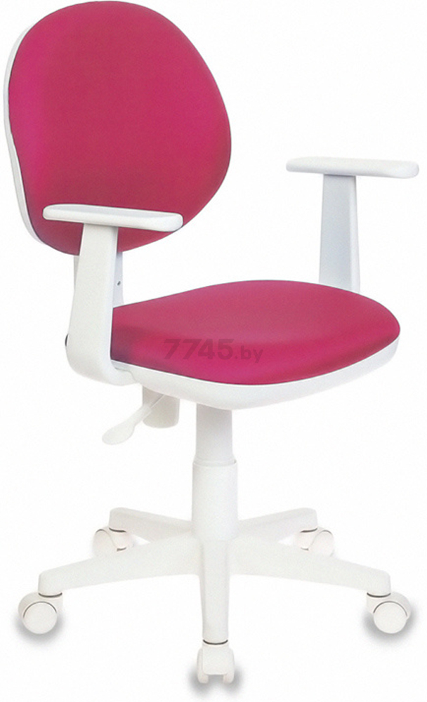 Кресло компьютерное БЮРОКРАТ CH-W356AXSN розовый (CH-W356AXSN/15-55)