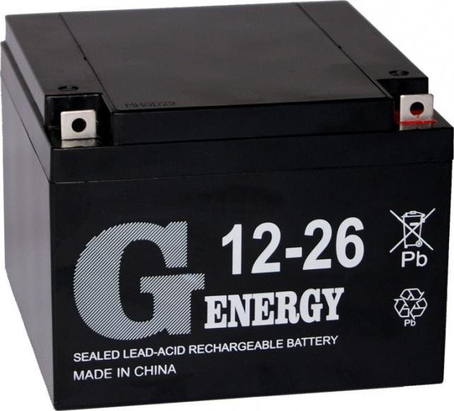 Аккумуляторная батарея G-ENERGY 12-26 (8024)