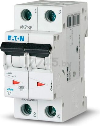 Автоматический выключатель EATON PL4 2P C25 (293144)