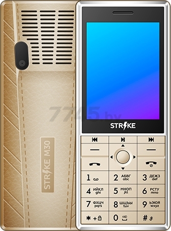 Мобильный телефон STRIKE M30 золотистый