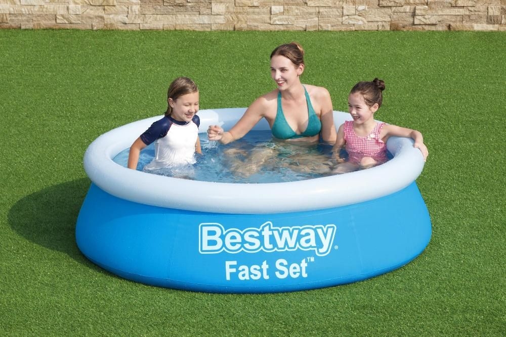 Бассейн BESTWAY Fast Set 57392 (183x51) - Фото 2