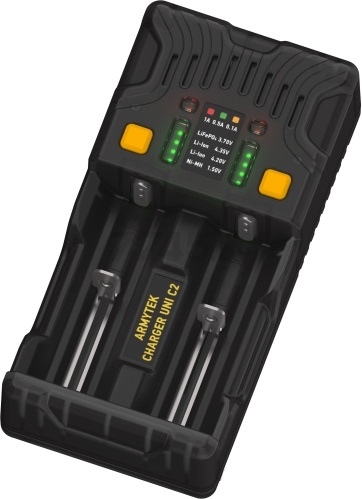 Зарядное устройство для аккумулятора универсальное ARMYTEK Uni C2 Plug Type C (A02401C)
