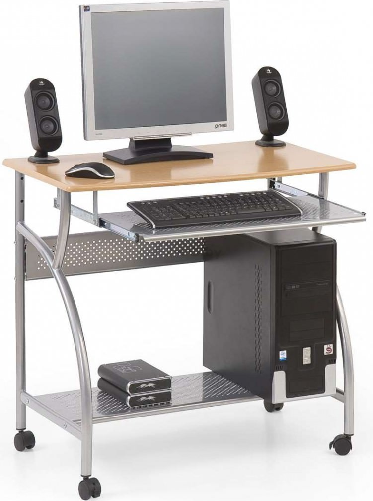 Стол компьютерный HALMAR B6 ольха 80х50х76 см (V-CH-B/6-BIURKO-OLCHA)