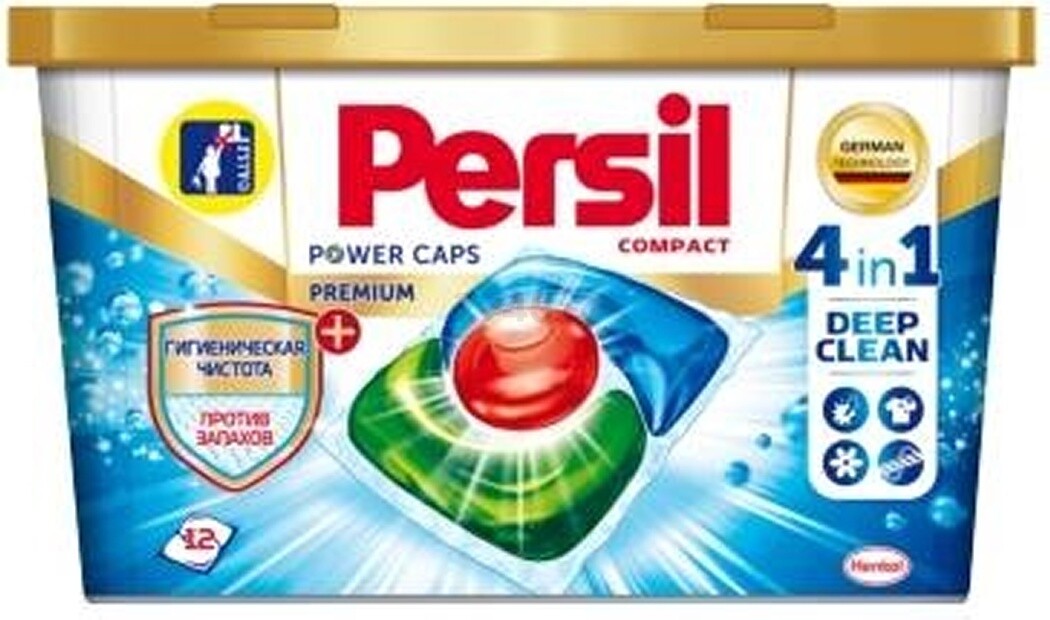 Капсулы для стирки PERSIL Power Caps Premium 12 штук (9000101420975) - Фото 2