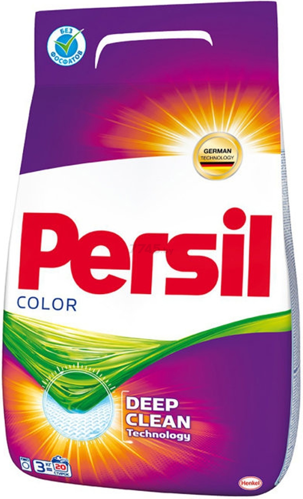 Стиральный порошок PERSIL Color 3 кг (9000101411225) - Фото 2