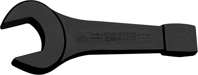 Ключ ударно-силовой рожковый упорный 55 мм BAUM (66B/55)