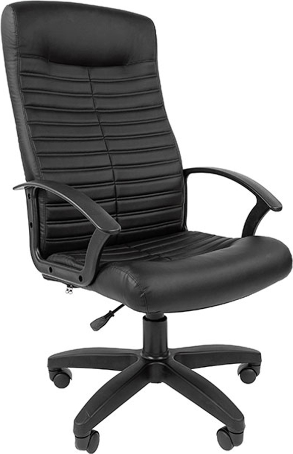 Кресло компьютерное CHAIRMAN Стандарт СТ-80 экокожа черный (00-07033359)
