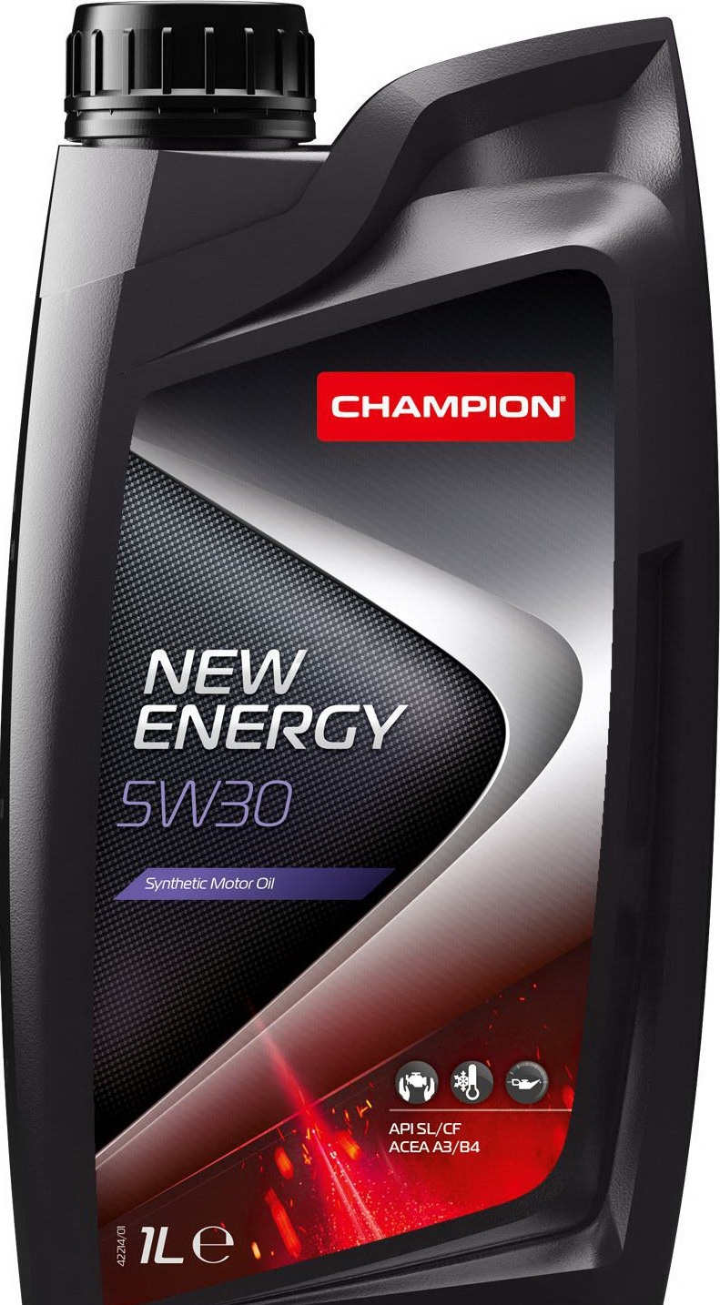 Моторное масло 5W30 синтетическое CHAMPION New Energy 1 л (8200113)