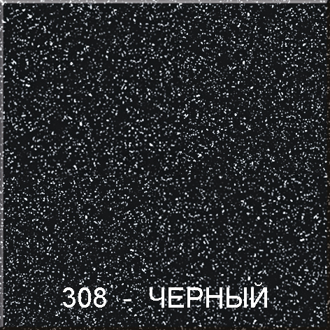 Мойка из искусственного камня GRAN-STONE GS 76 К 308 черный - Фото 3