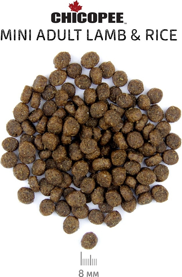Сухой корм для собак CHICOPEE CNL Mini Adult ягненок с рисом 15 кг (8289015) - Фото 2