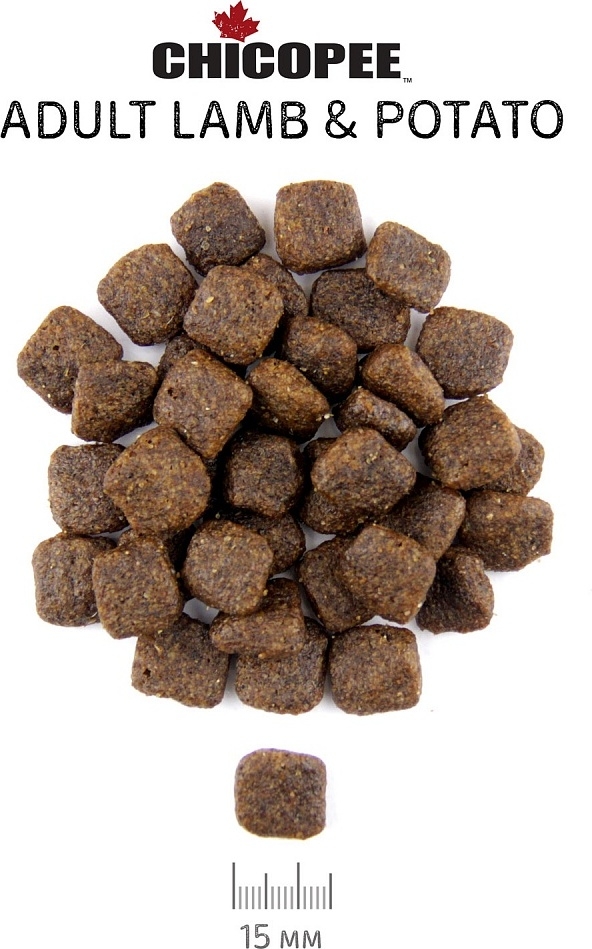 Сухой корм для собак беззерновой CHICOPEE HNL Adult ягненок с картофелем 12 кг (8210012) - Фото 2