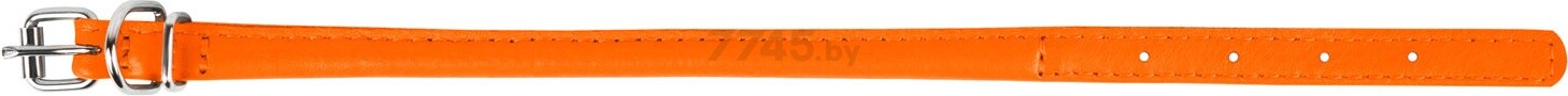 Ошейник для собак COLLAR Glamour Круглый 8 мм 25-33 см оранжевый (22414) - Фото 3