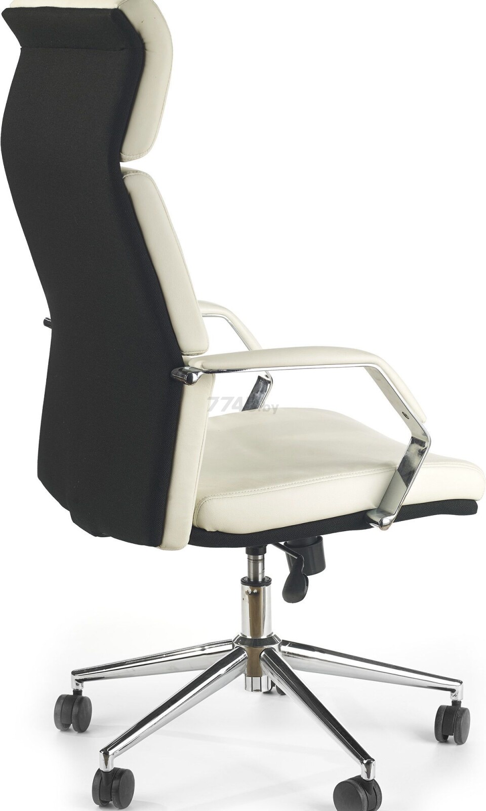 Кресло компьютерное HALMAR Costa бело-черный (V-CH-COSTA-FOT) - Фото 2