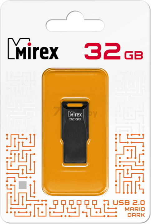 USB-флешка 32 Гб MIREX Mario Dark (13600-FMUMAD32) - Фото 4