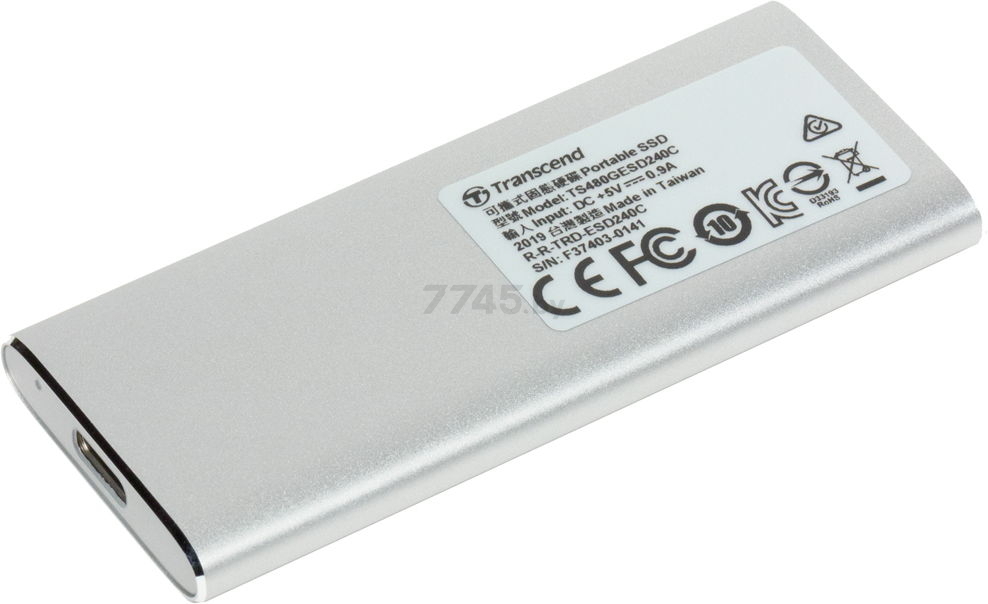 Внешний SSD диск TRANSCEND ESD240C 480GB (TS480GESD240C) - Фото 4