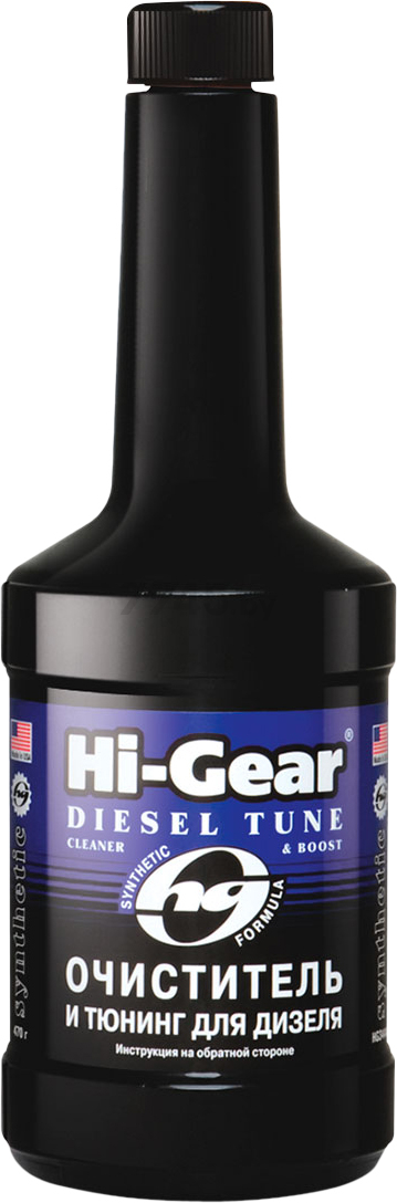 Промывка топливной системы HI-GEAR Synthetic Diesel Tune Cleaner & Boost 473 мл (HG3444)