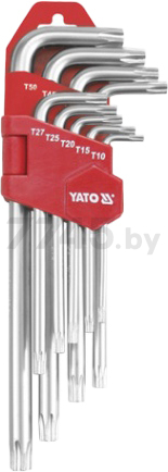 Набор ключей Torx Т10Н-Т50Н 9 предметов длинных YATO (YT-0512)