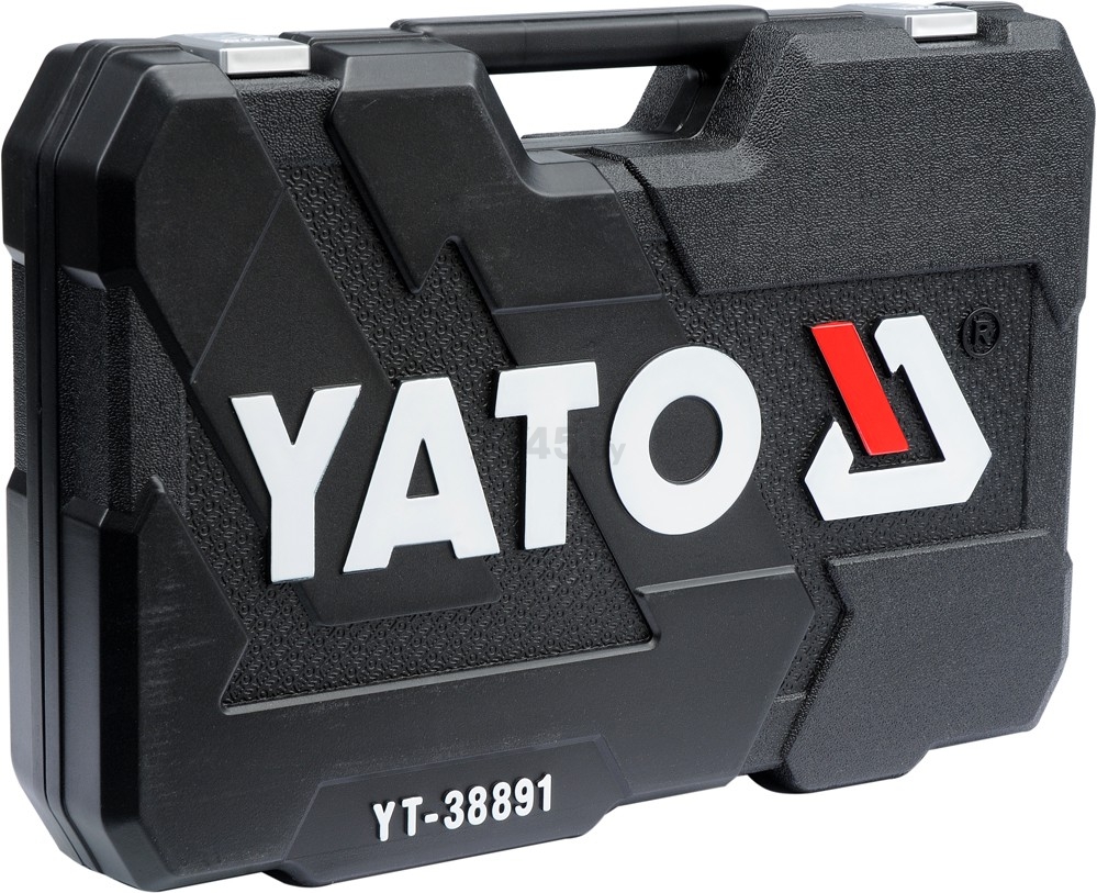 Набор инструментов 1/4", 1/2" 6 граней 108 предметов YATO (YT-38891) - Фото 4