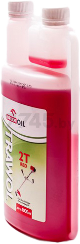 Масло двухтактное полусинтетическое ORLEN OIL Trawol 2Т Red 1 л (5901001115937) - Фото 2