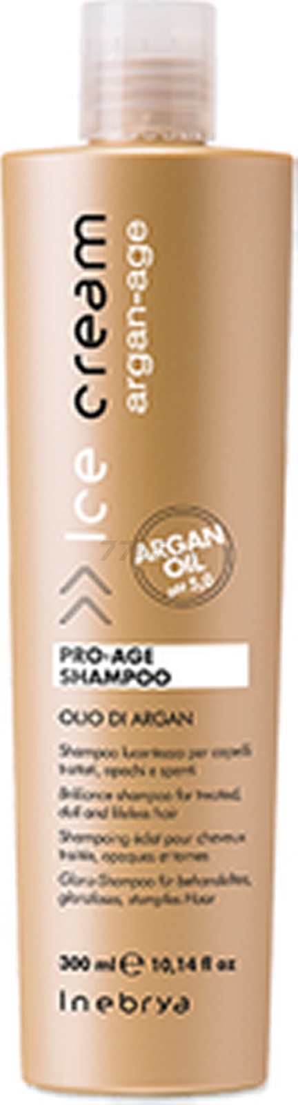 Шампунь INEBRYA Pro-Age Shampoo Оживляющий с маслом арганы 300 мл (1006684)